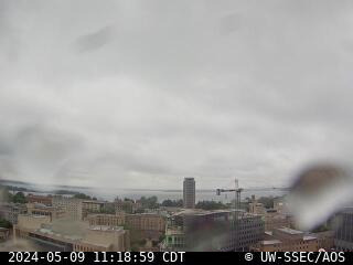 Latest north-facing rooftop camera image.